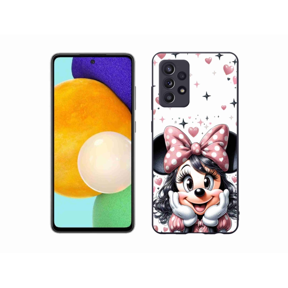 Gelový kryt mmCase na Samsung Galaxy A52s 5G - minnie