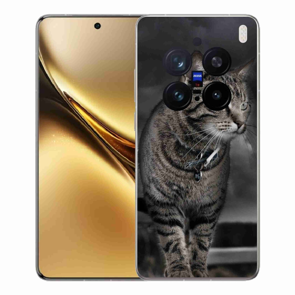Gelový kryt mmCase na Vivo X200 Pro 5G - kočka