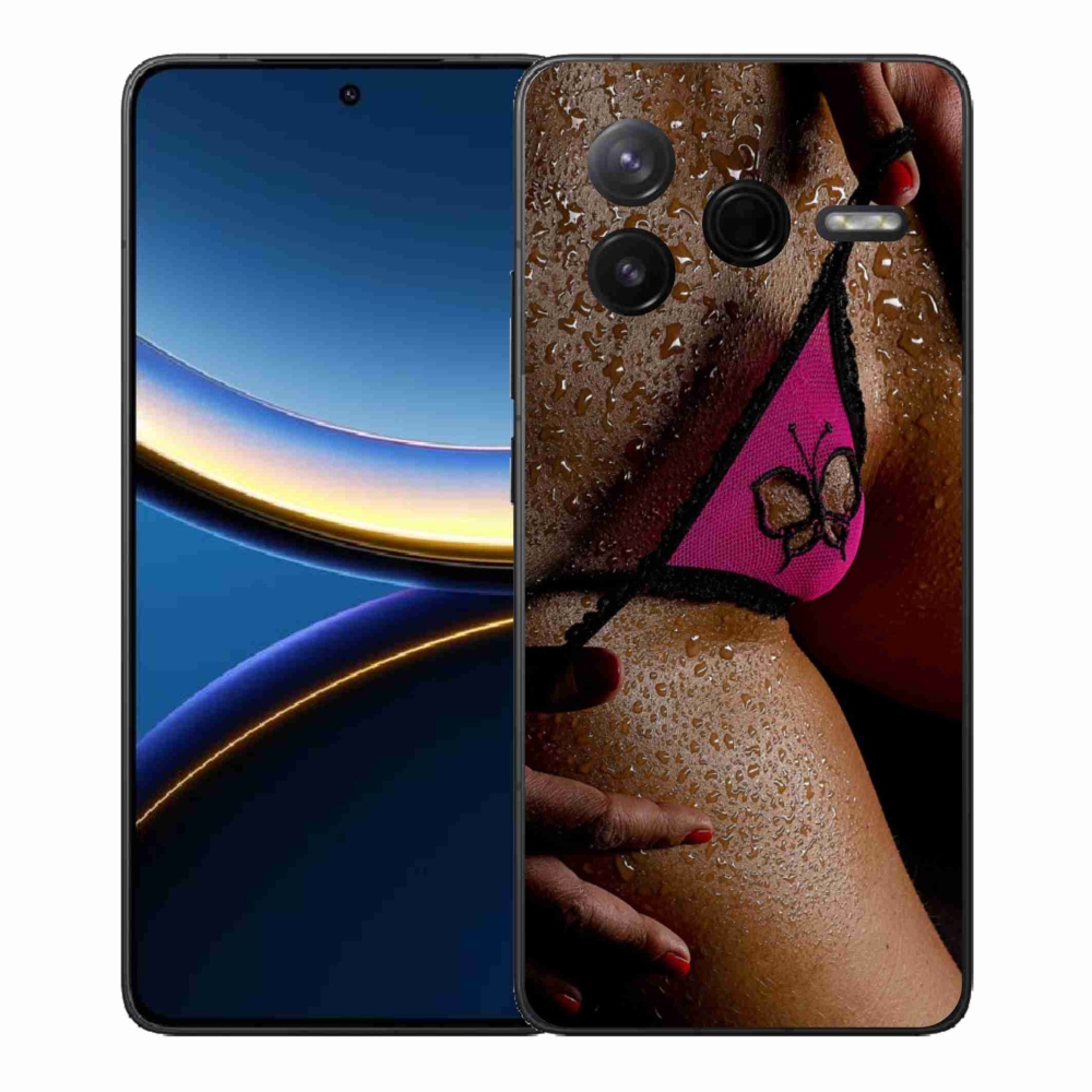 Gelový kryt mmCase na Xiaomi Poco F7 Pro - sexy žena