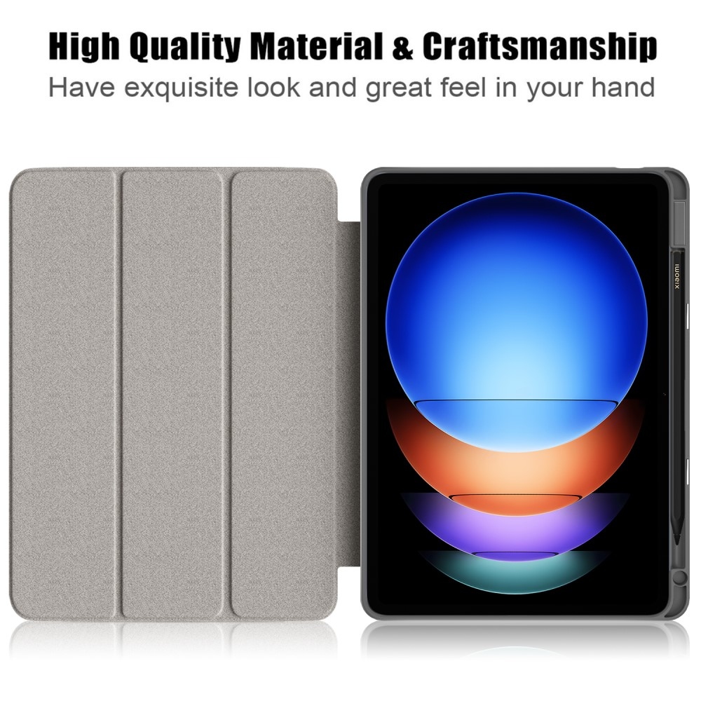 Case chytré zavírací pouzdro na tablet Xiaomi Pad 6S Pro - šedé