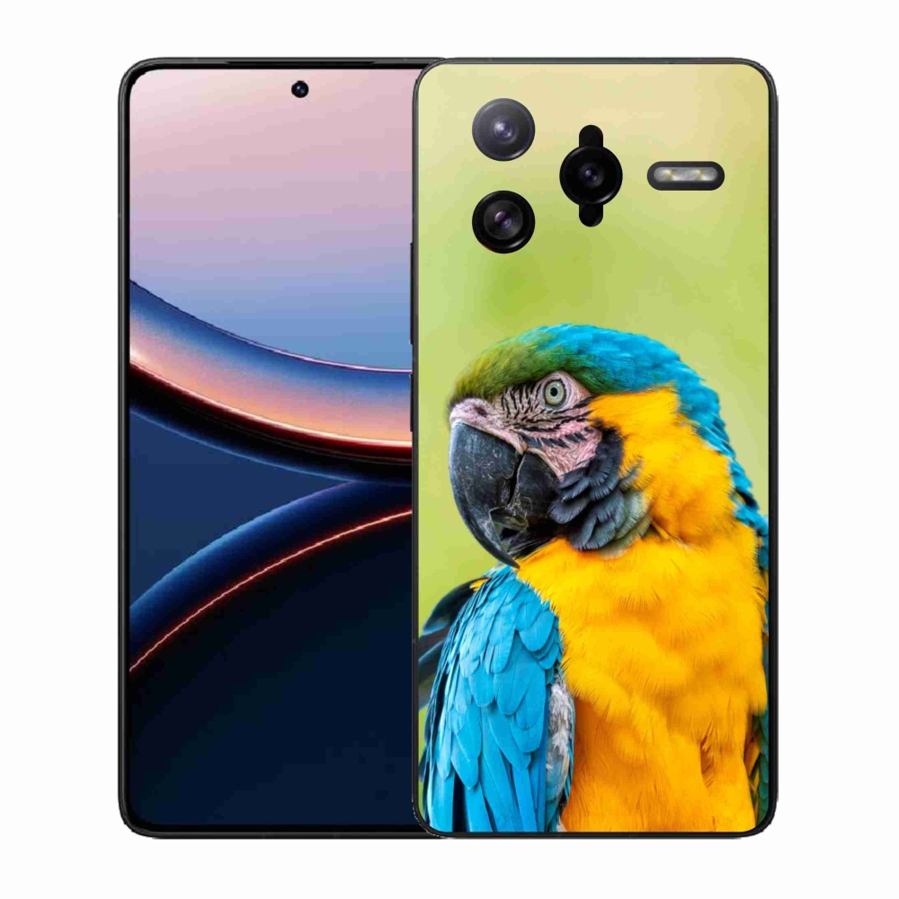 Gelový kryt mmCase na Xiaomi Poco F7 Ultra - papoušek ara 2