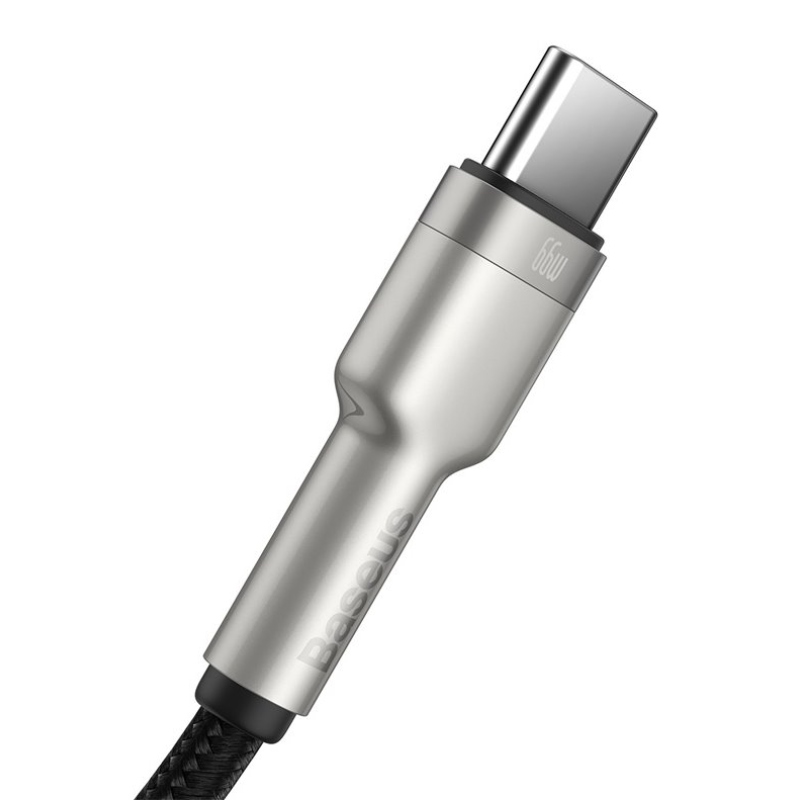 Baseus Cafule Metal Series Datový Kabel USB-USB-C 66W 1m Black