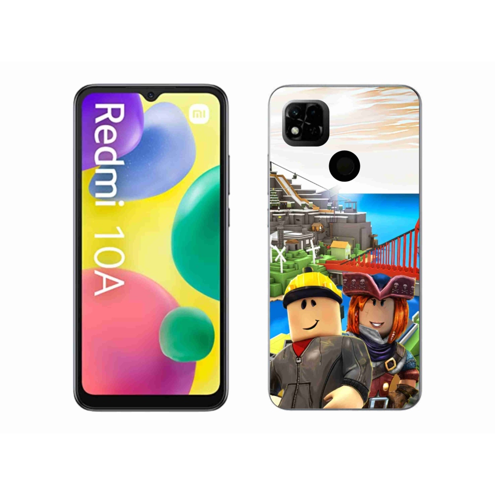 Gelový kryt mmCase na Xiaomi Redmi 10A - roblox 1