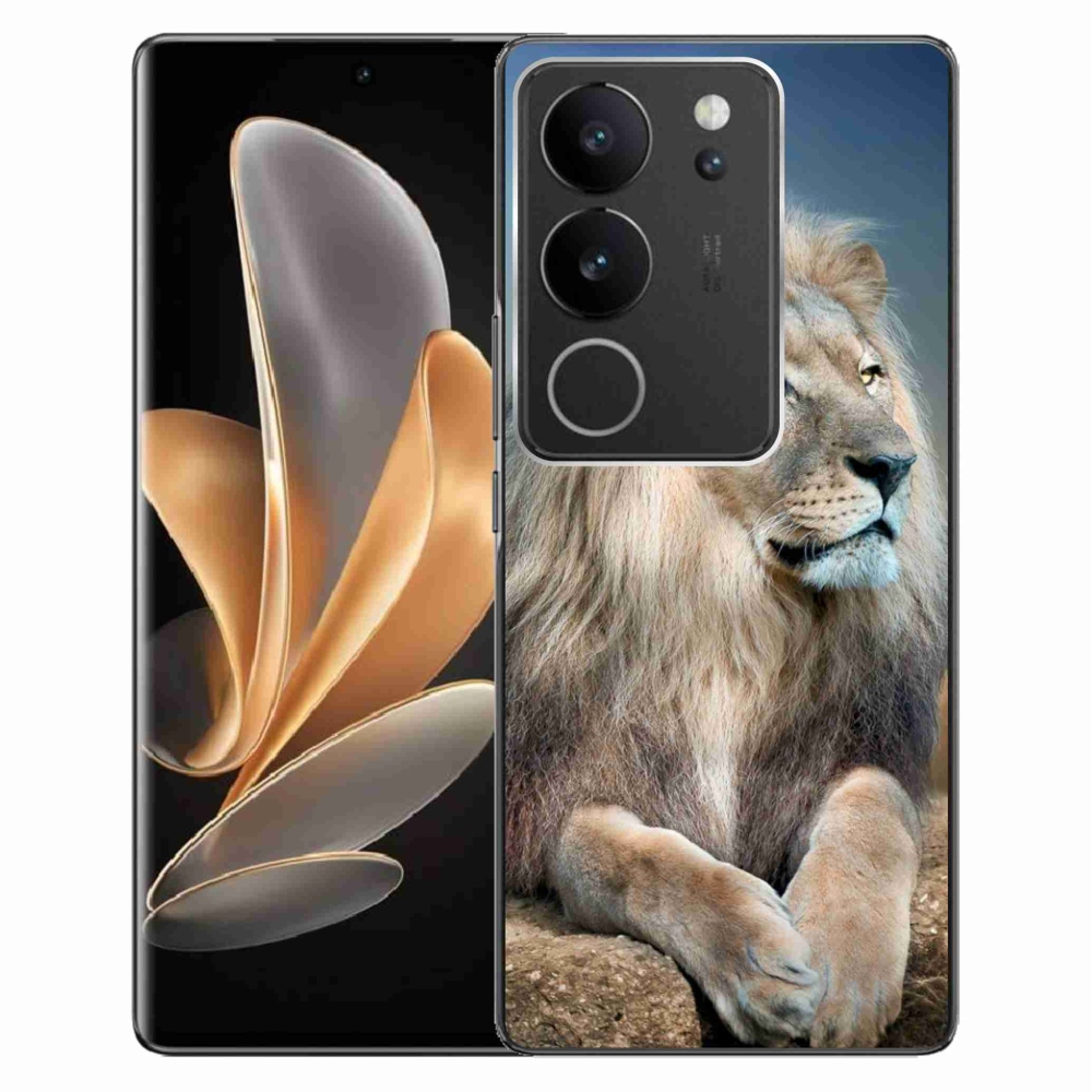 Gelový obal mmCase na Vivo V29 5G - lev 1