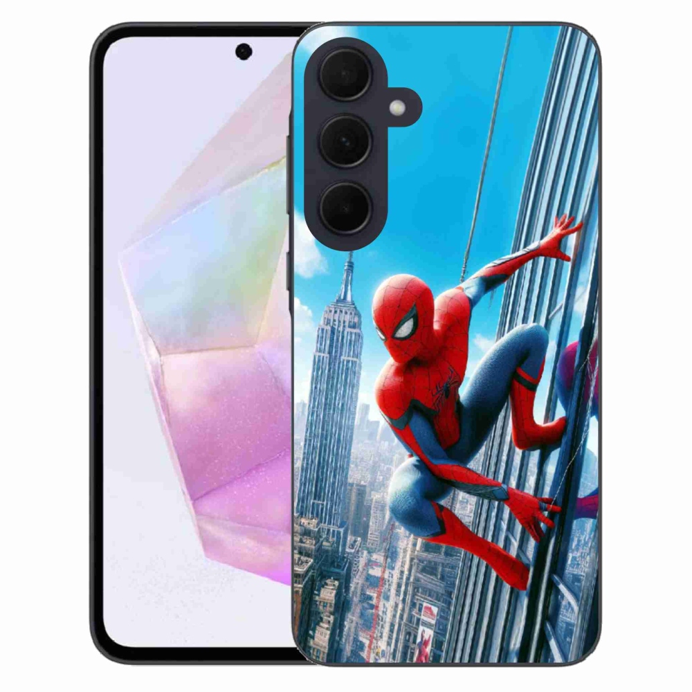 Gelový kryt mmCase na Samsung Galaxy A35 5G - spiderman