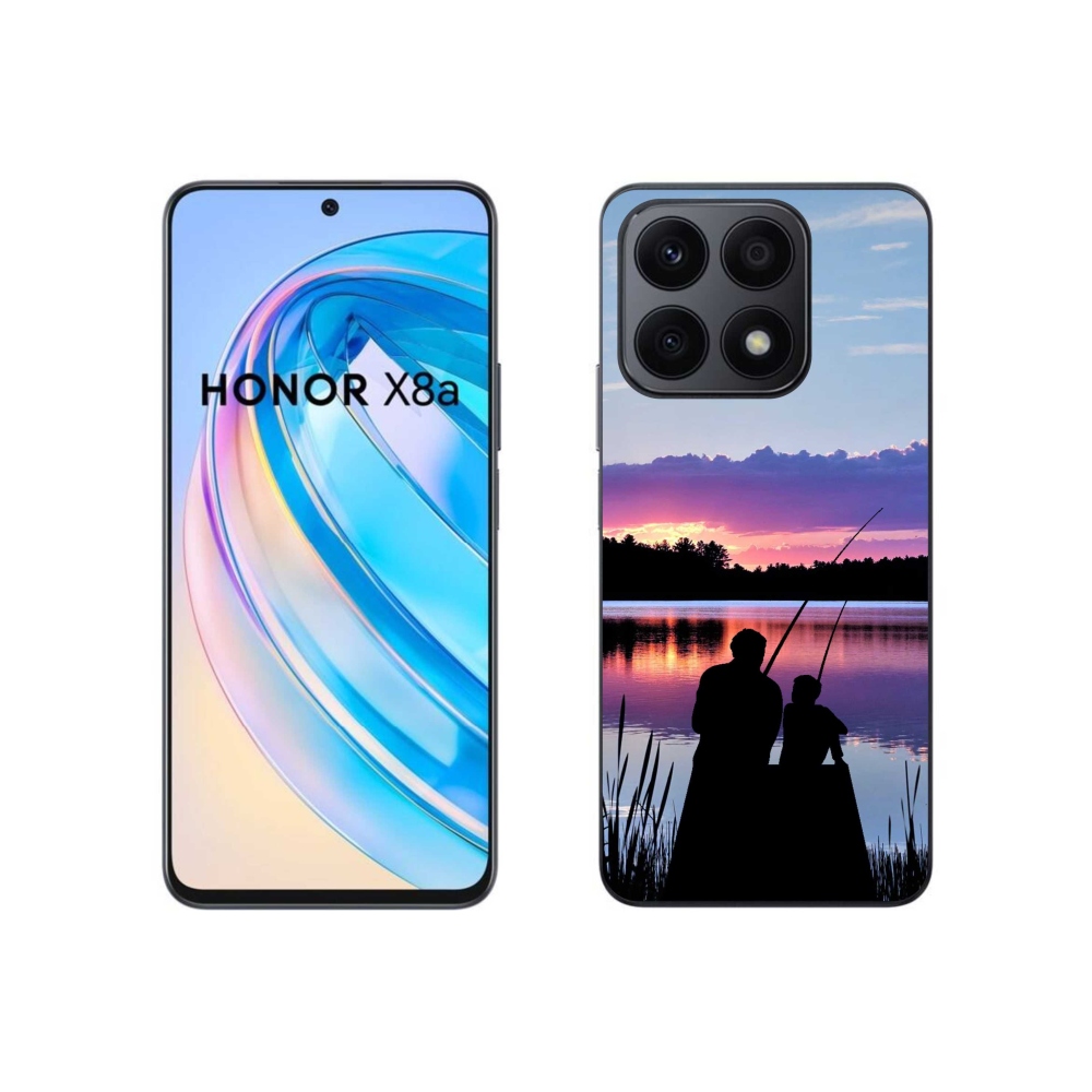 Gelový kryt mmCase na Honor X8a - rybaření 2