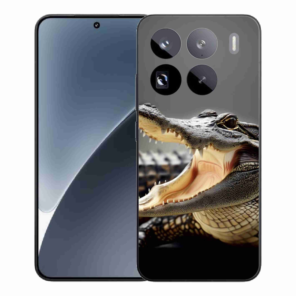 Gelový kryt mmCase na Xiaomi 15 Pro - krokodýl