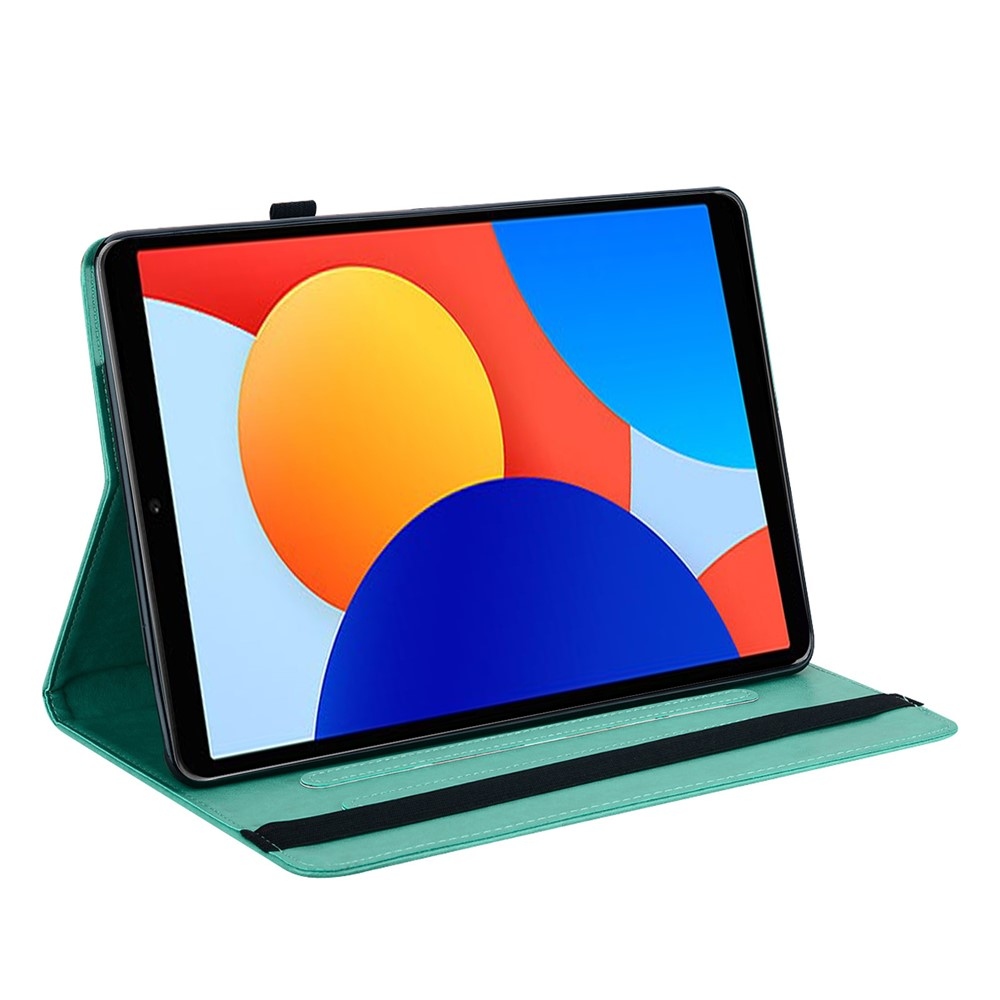 Tree zavírací pouzdro na tablet Xiaomi Redmi Pad SE 8.7 - modrozelené