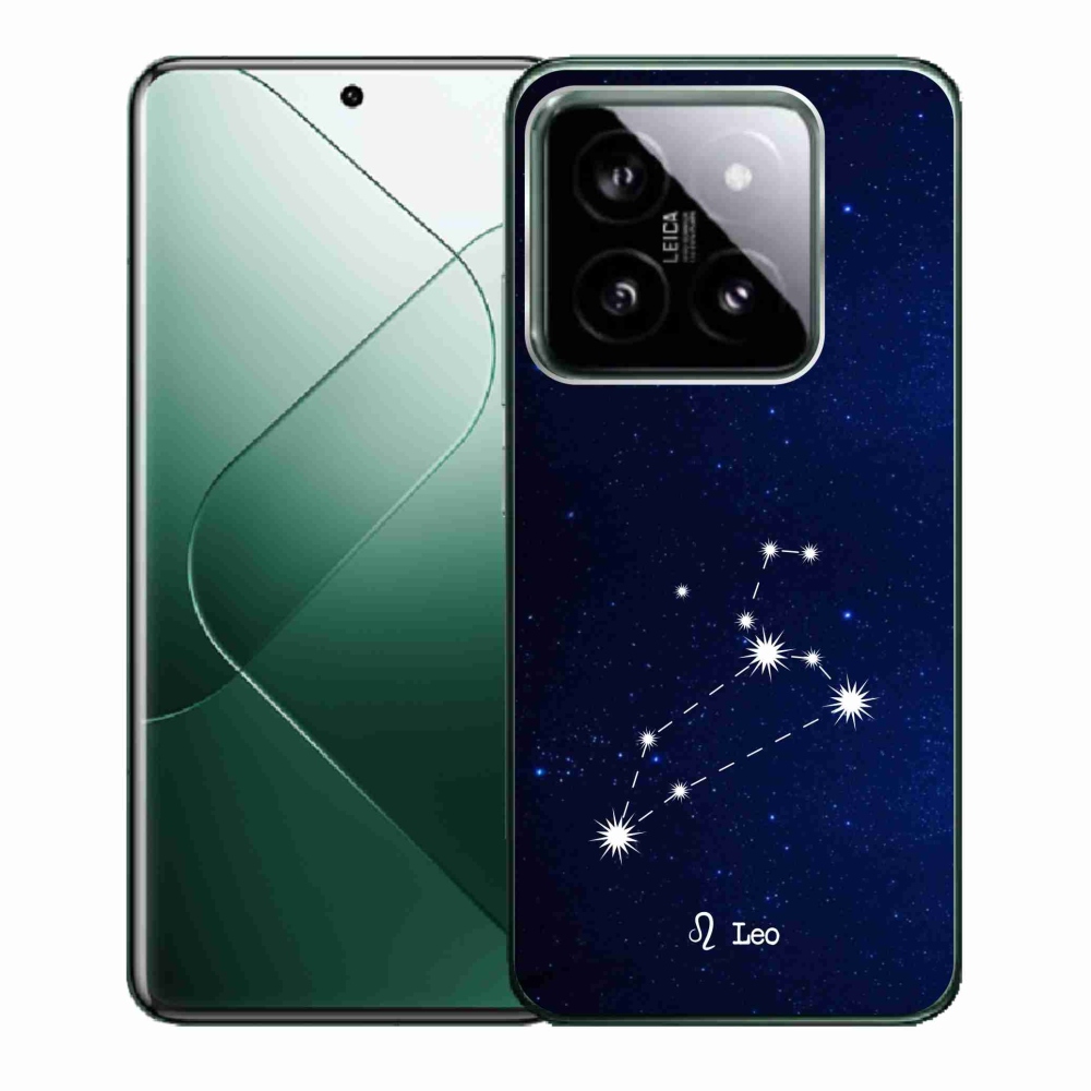 Gelový kryt mmCase na Xiaomi 14 - souhvězdí Lva