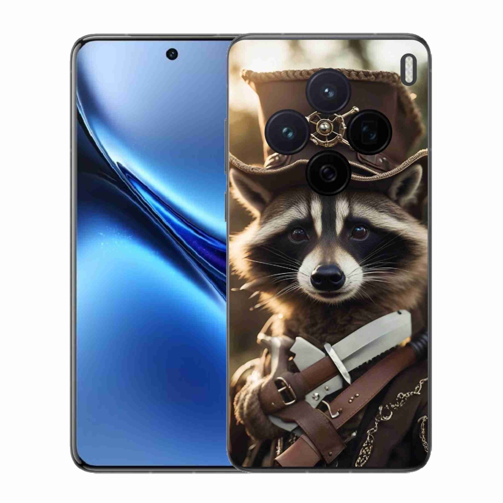 Gelový kryt mmCase na Vivo X200 5G - mýval v uniformě