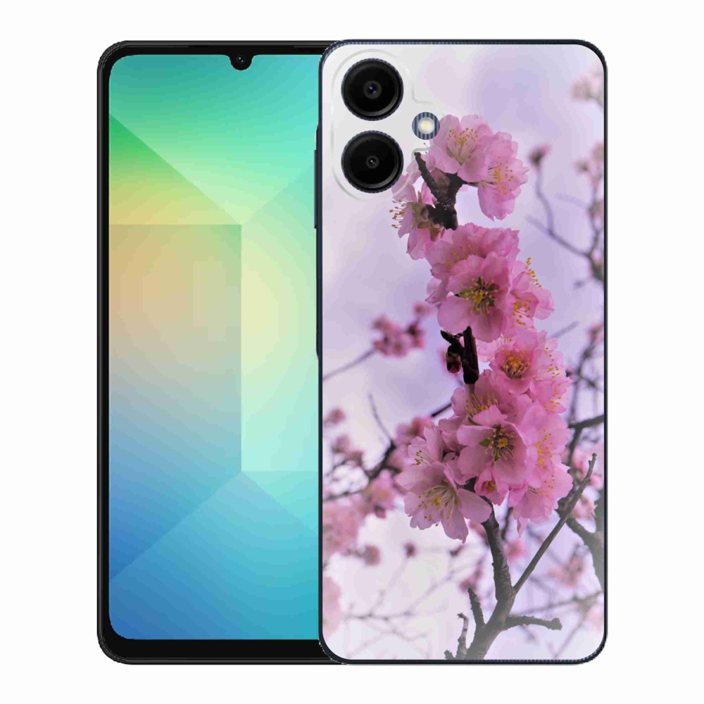 Gelový kryt mmCase na Samsung Galaxy A06 4G - květiny 7