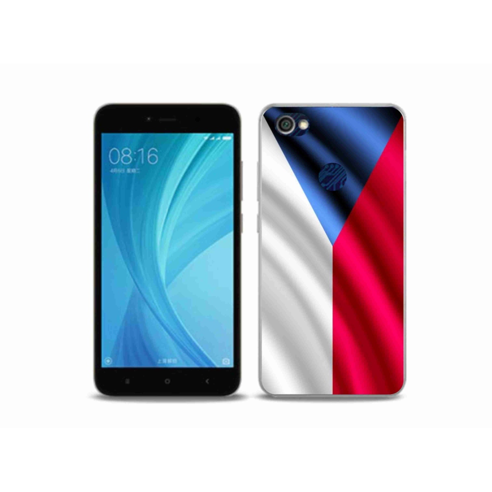 Gelový kryt mmCase na mobil Xiaomi Redmi Note 5A Prime - česká vlajka