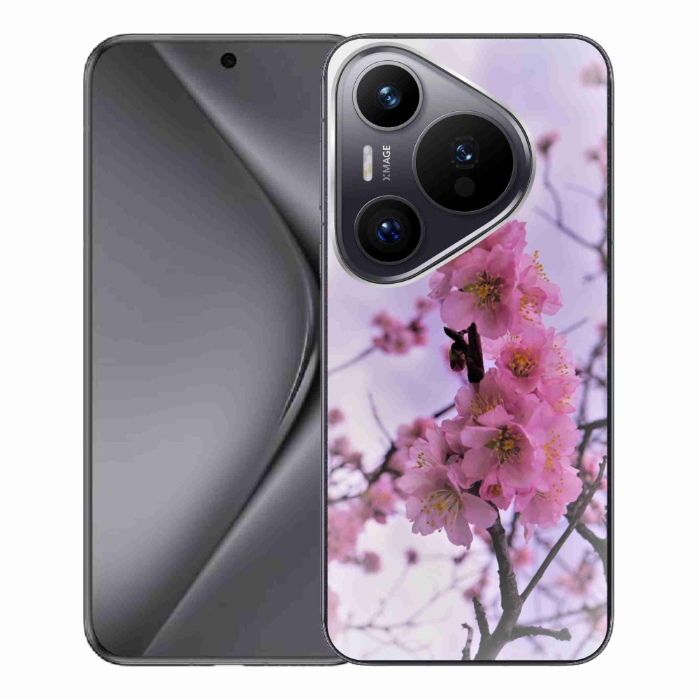 Gelový kryt mmCase na Huawei Pura 70 Pro - květiny 7