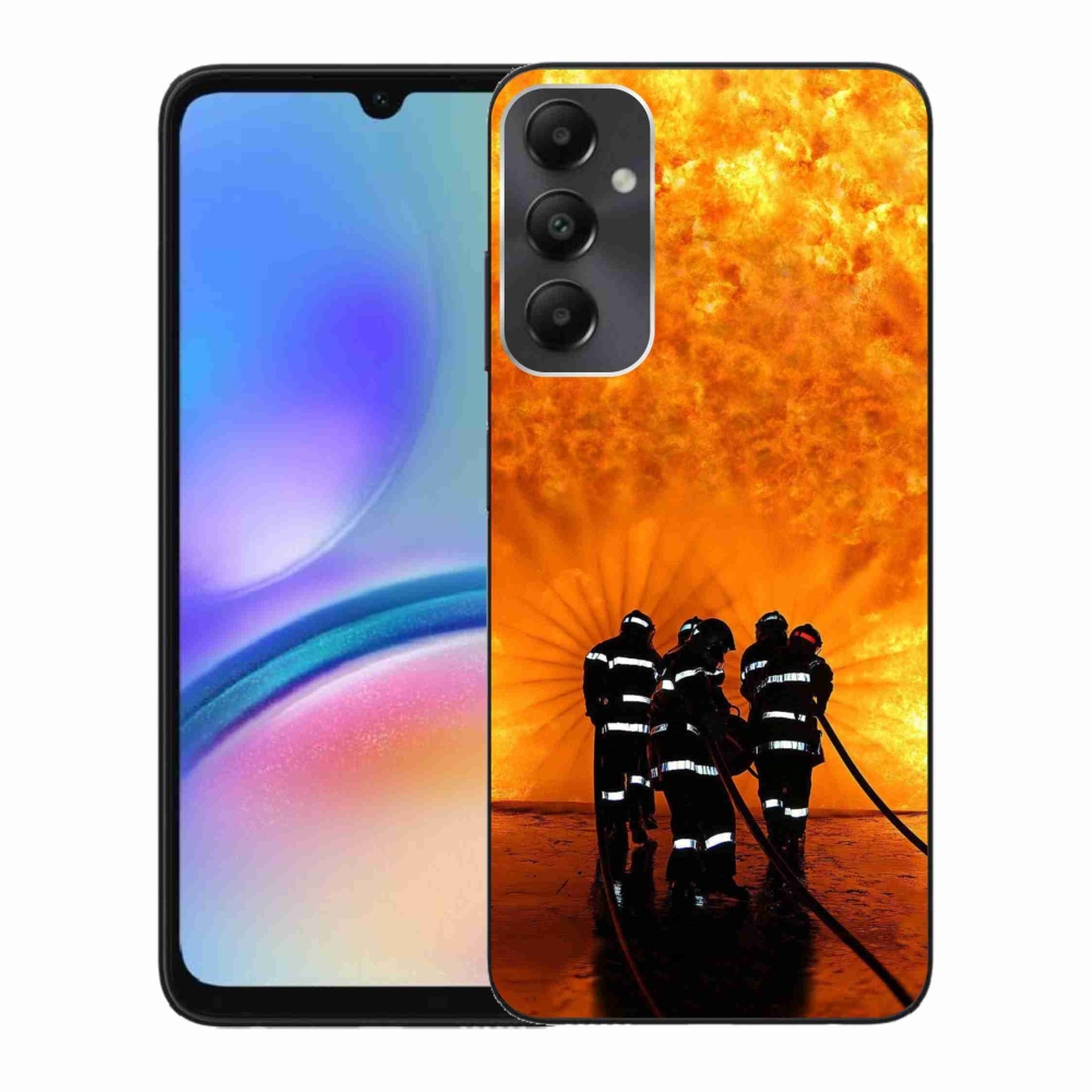 Gelový kryt mmCase na Samsung Galaxy A05s - požár