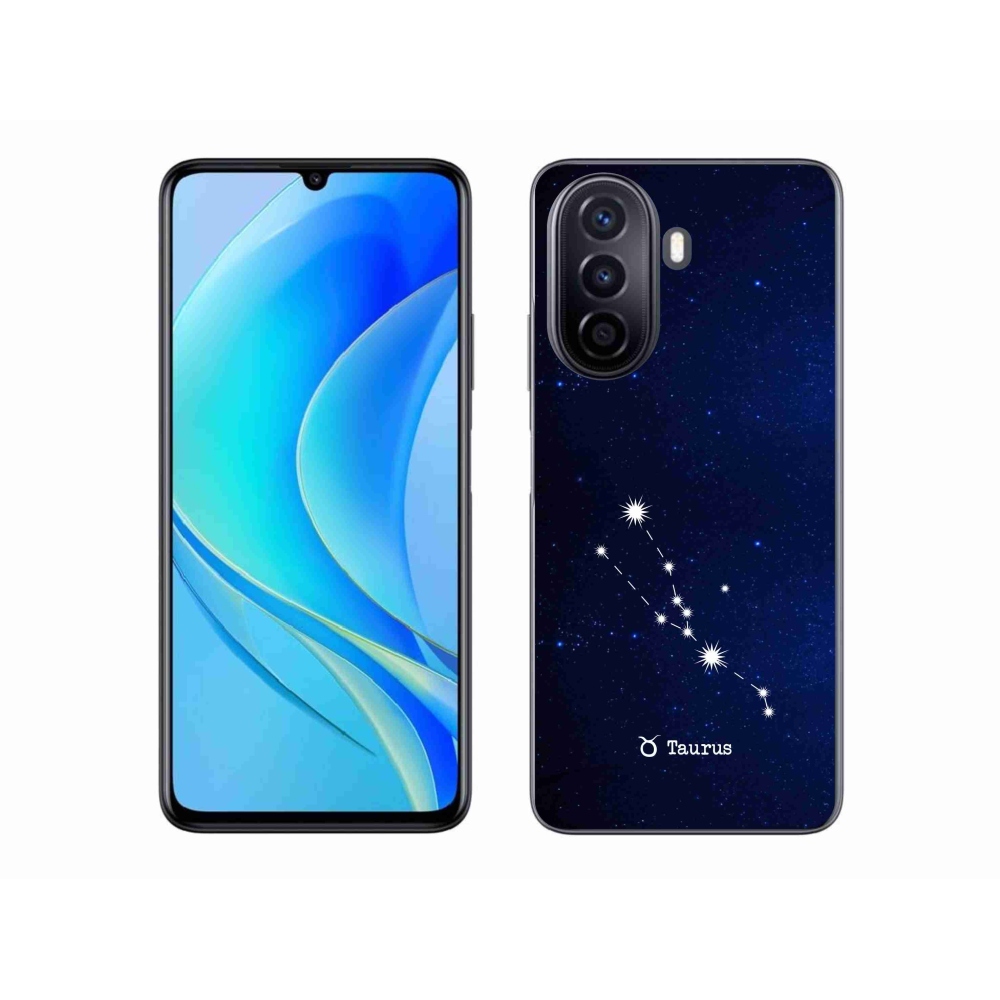 Gelový kryt mmCase na Huawei Nova Y70 - souhvězdí Býka