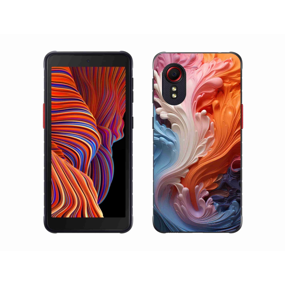 Gelový kryt mmCase na Samsung Galaxy Xcover 5 - abstraktní motiv 8
