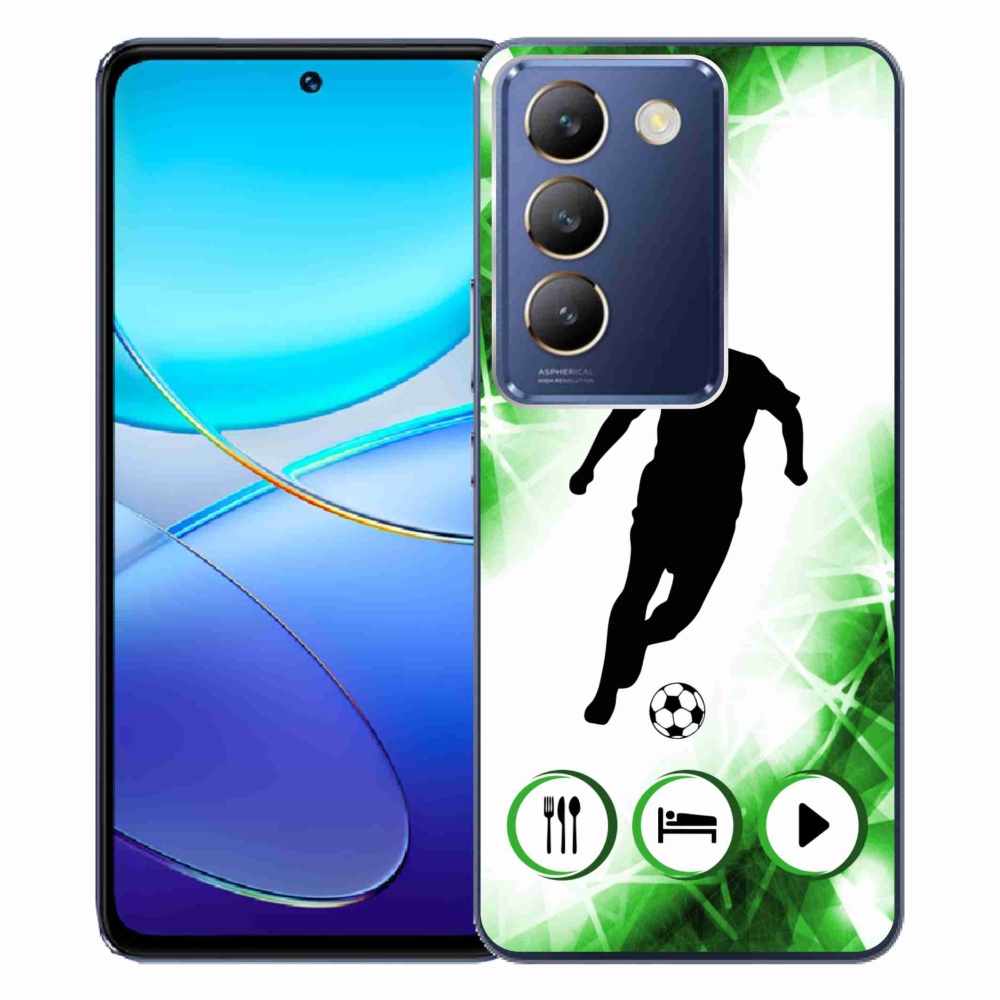 Gelový kryt mmCase na Vivo V40 SE 4G/5G - fotbalista