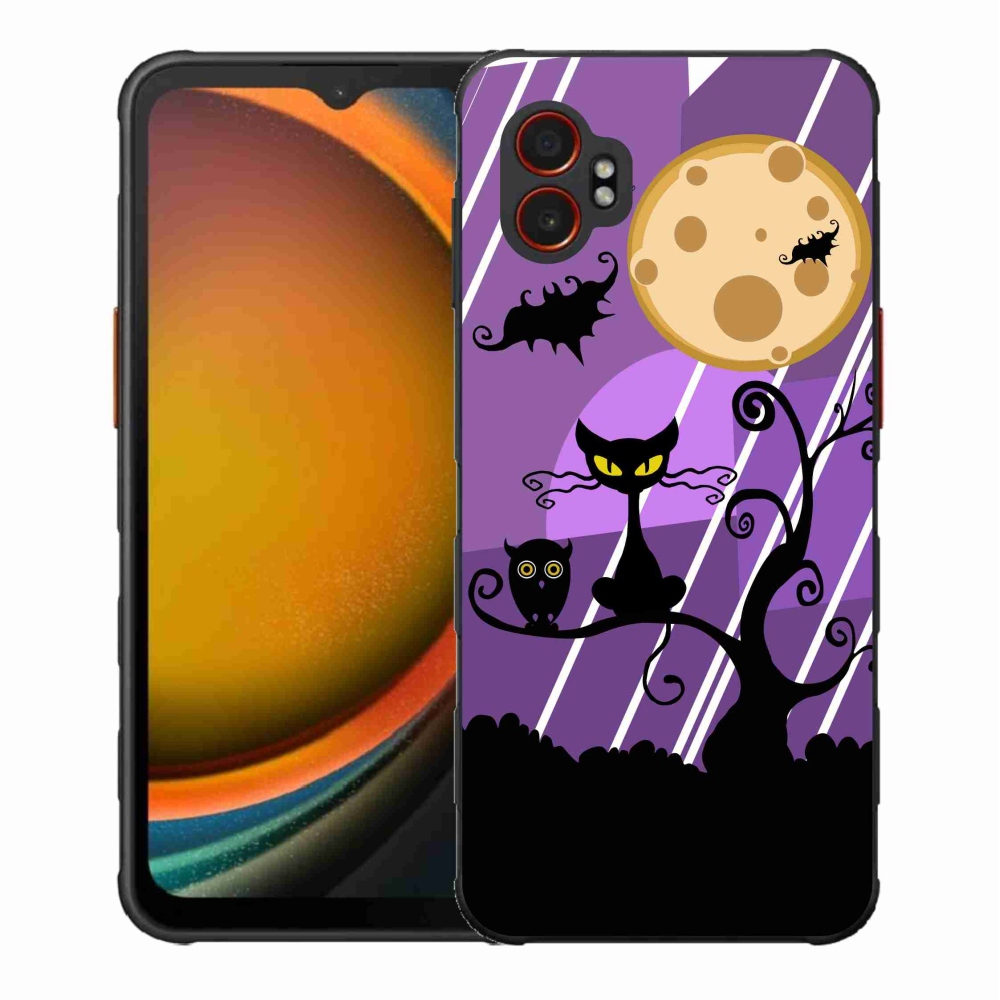 Gelový kryt mmCase na Samsung Galaxy Xcover 7 Pro - halloween