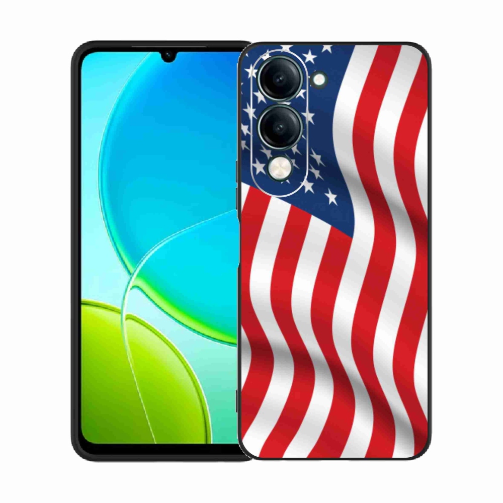 Gelový kryt mmCase na Vivo Y29s 5G - USA vlajka