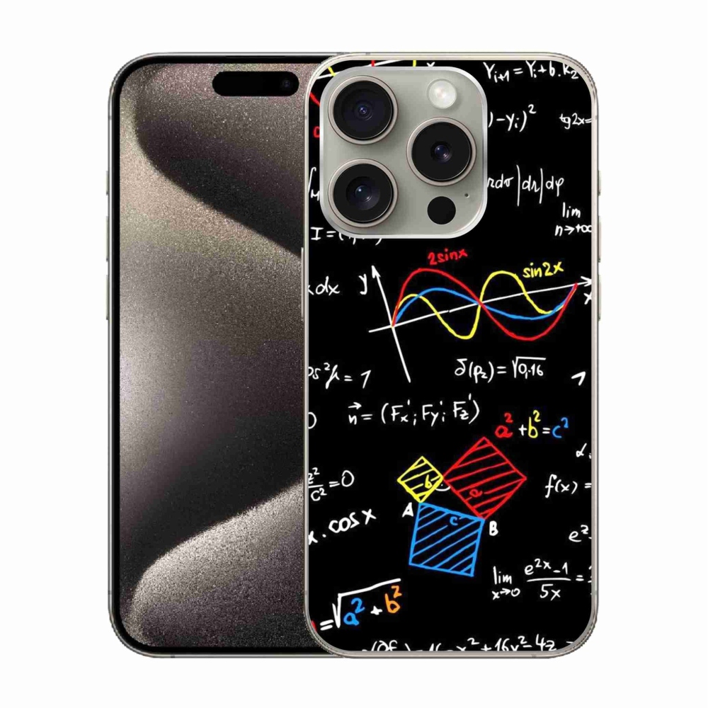 Gelový kryt mmCase na iPhone 15 Pro - vzorečky