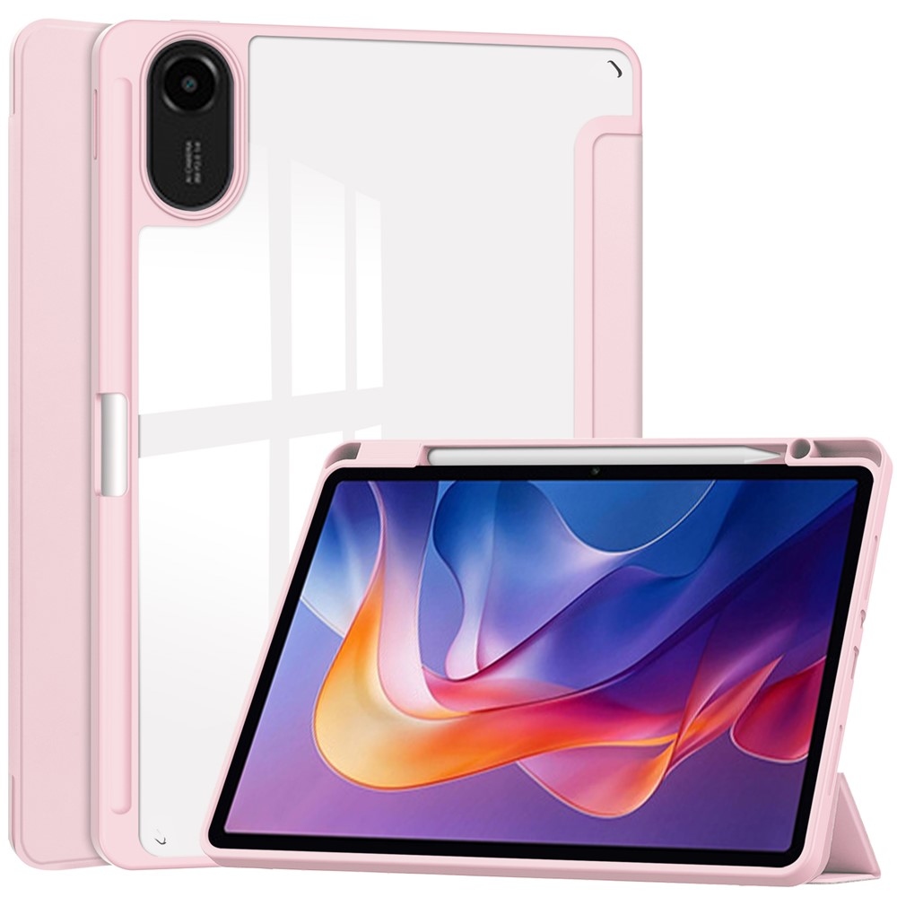 Case chytré zavírací pouzdro na tablet Xiaomi Redmi Pad 2 - růžové