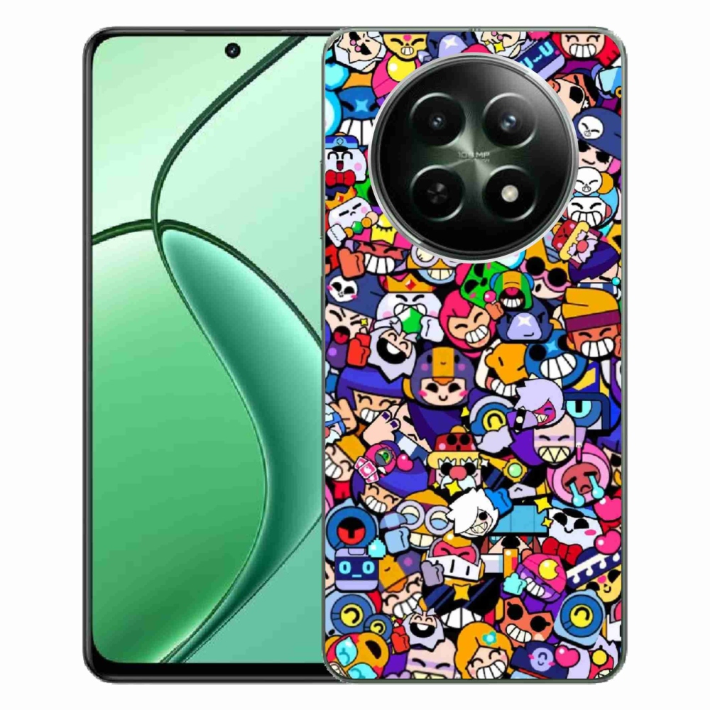 Gelový kryt mmCase na Realme 12 5G/12x 5G - brawl stars 2