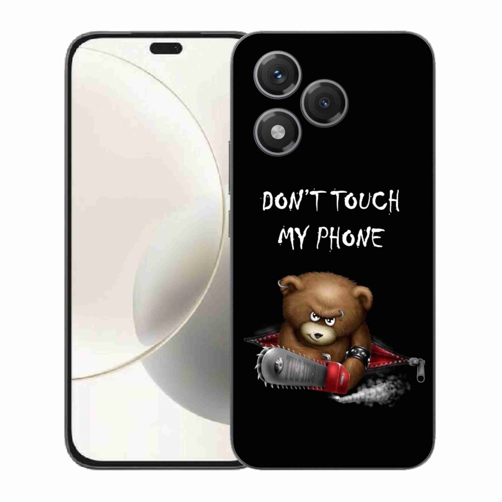 Gelový kryt mmCase na Honor 400 Lite - nesahej na telefon