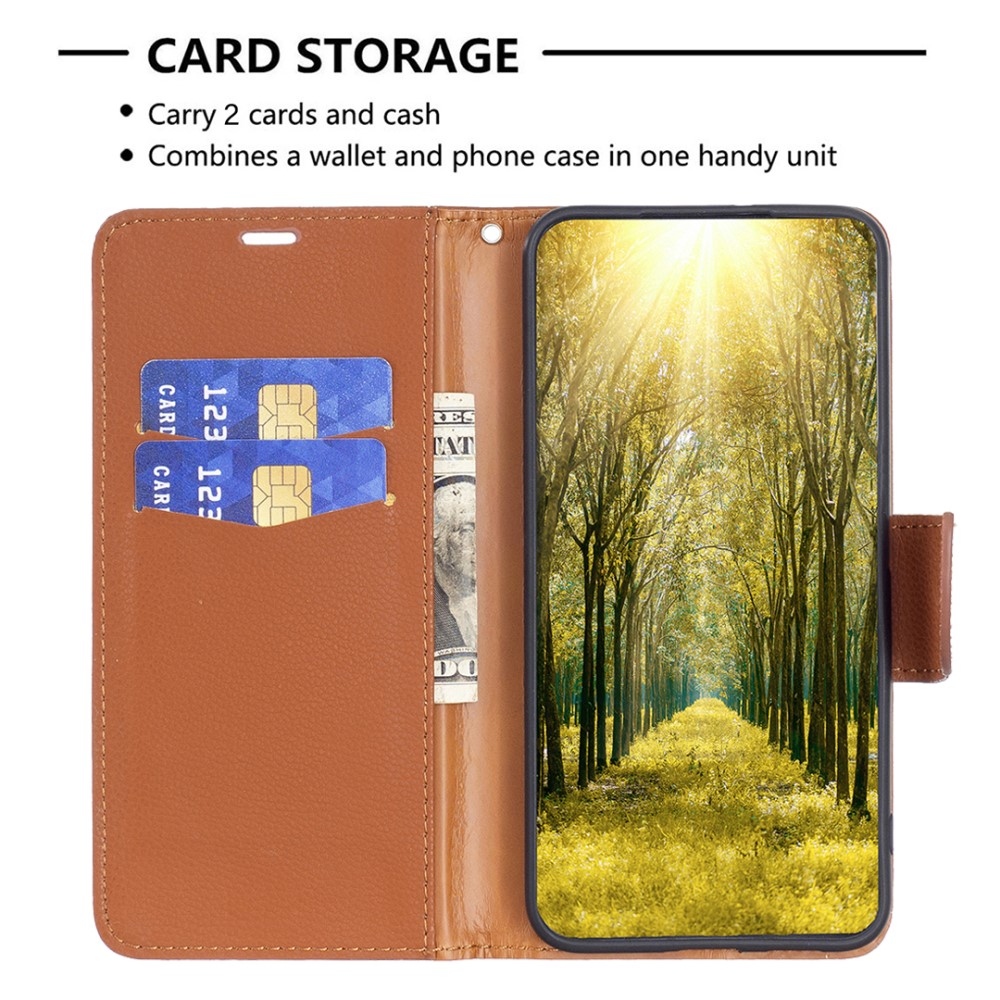 Case knížkové pouzdro na Xiaomi Redmi Note 13 Pro+ 5G - hnědé
