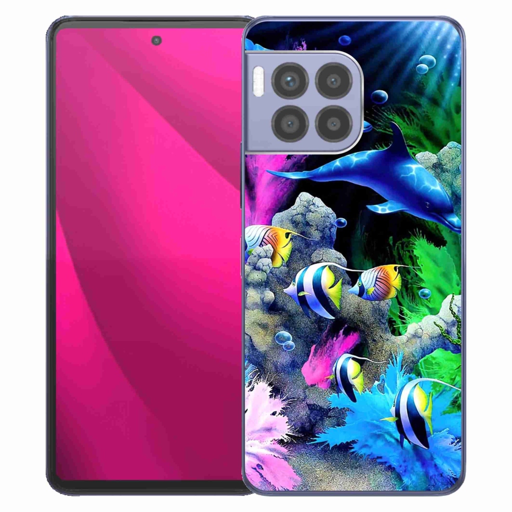 Gelový kryt mmCase na T-Mobile T Phone 2 Pro - mořský svět