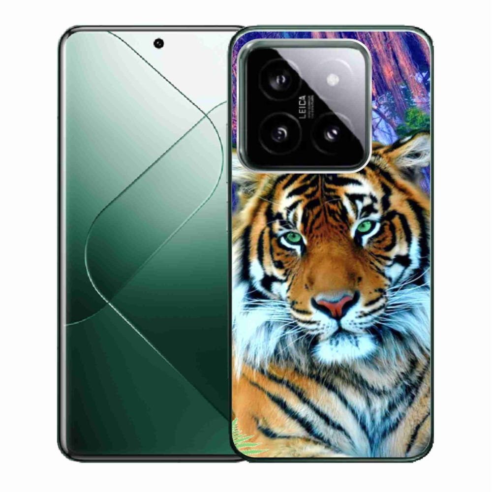 Gelový obal mmCase na Xiaomi 14 - tygr