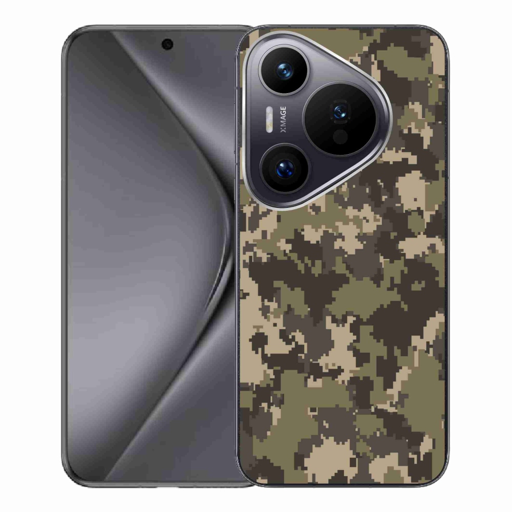 Gelový kryt mmCase na Huawei Pura 70 Pro - maskáčový vzor 12