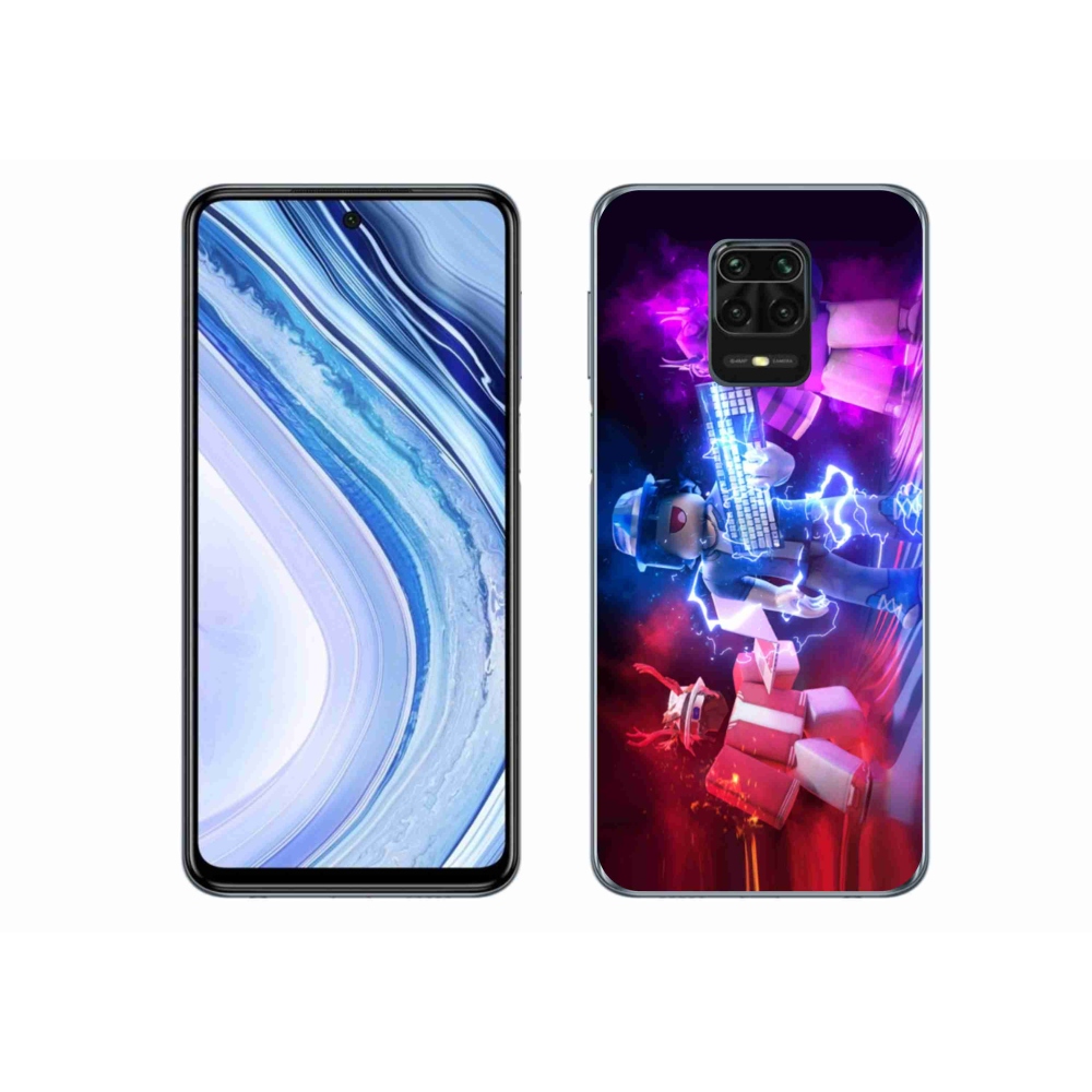 Gelový kryt mmCase na Xiaomi Redmi Note 9 Pro - roblox
