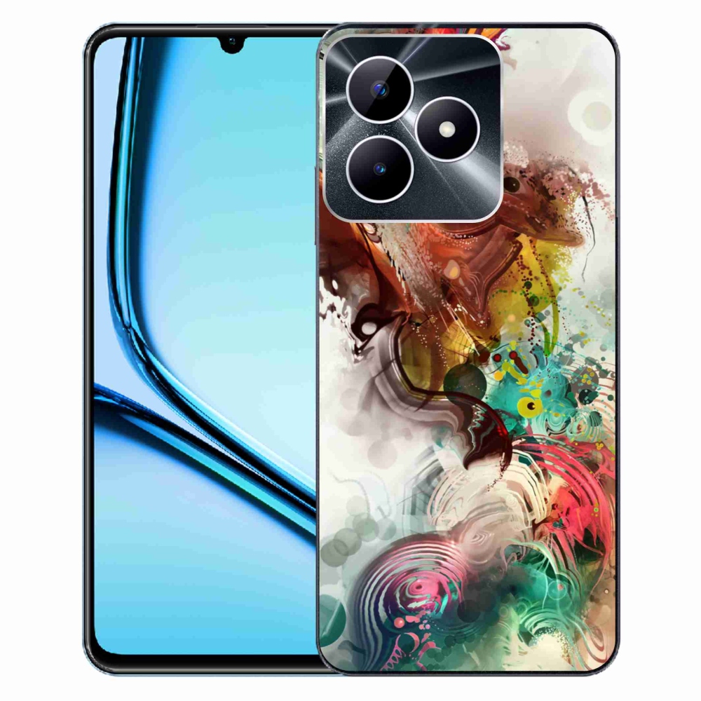 Gelový kryt mmCase na Realme Note 50 - abstrakt 1