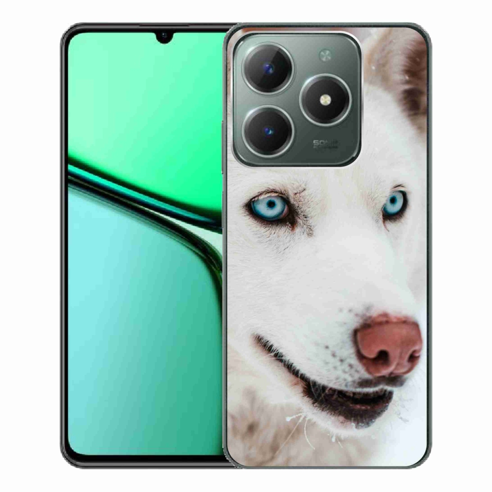 Gelový obal mmCase na Realme C61 - psí pohled