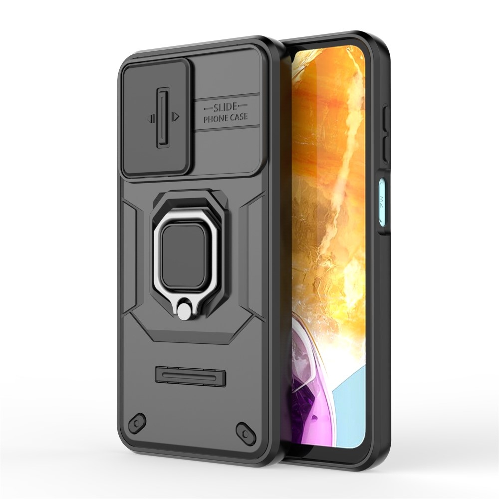 Lens odolný hybridní kryt na Samsung Galaxy M15 5G - černý