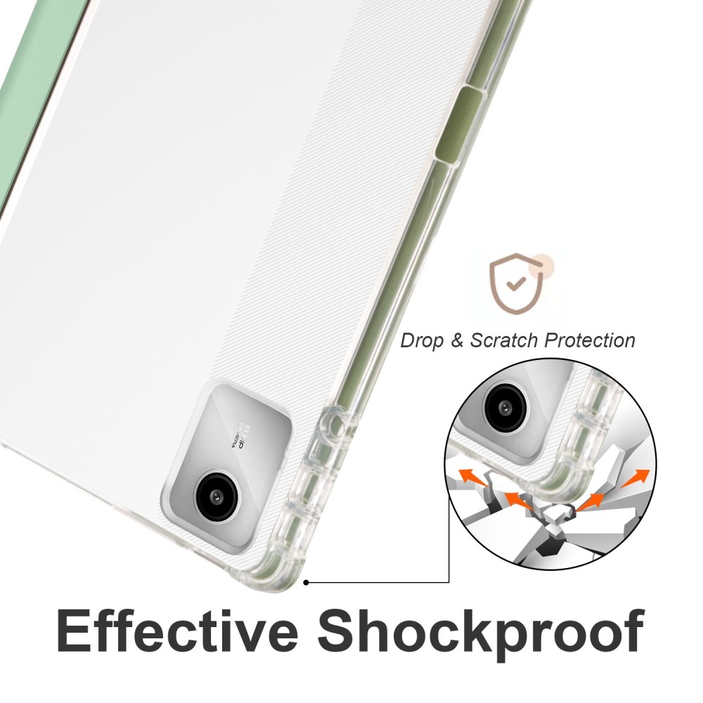 Case chytré zavírací pouzdro na Lenovo Tab M11/Tab K11 - zelené