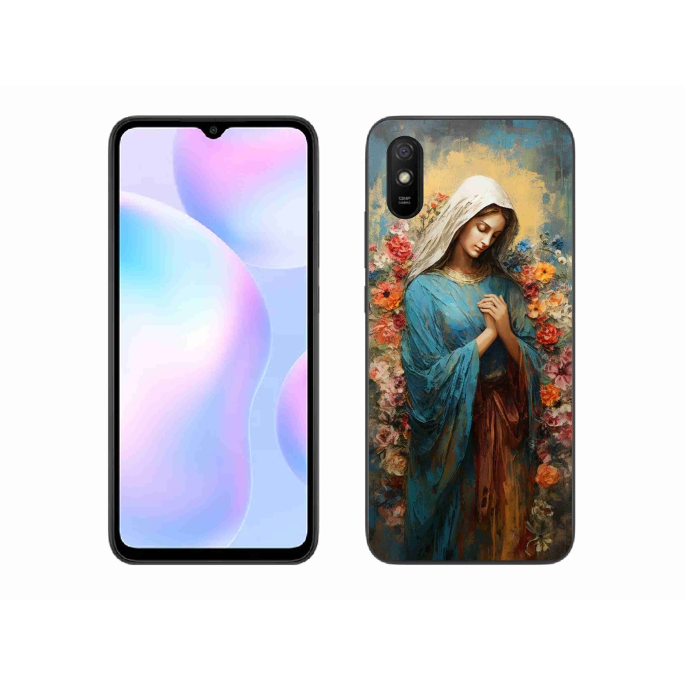 Gelový kryt mmCase na Xiaomi Redmi 9A - svatá žena