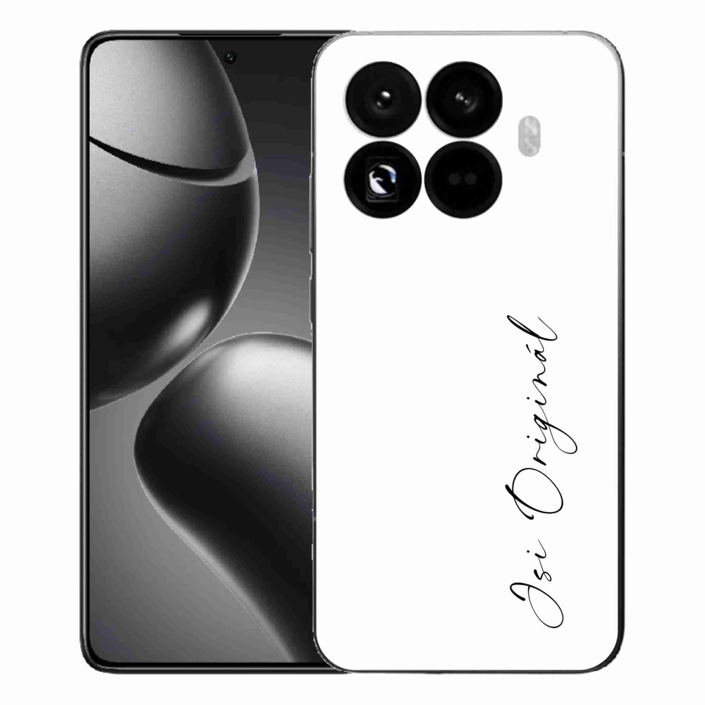 Gelový kryt mmCase na Xiaomi 15T Pro - jsi originál bílé pozadí