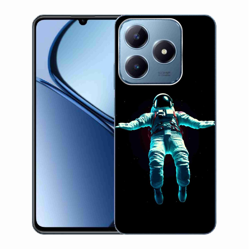 Gelový kryt mmCase na Realme C63 - kosmonaut