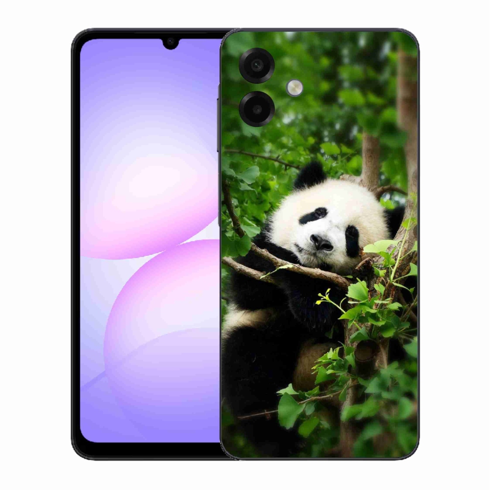 Gelový kryt mmCase na Samsung Galaxy A07 4G - panda
