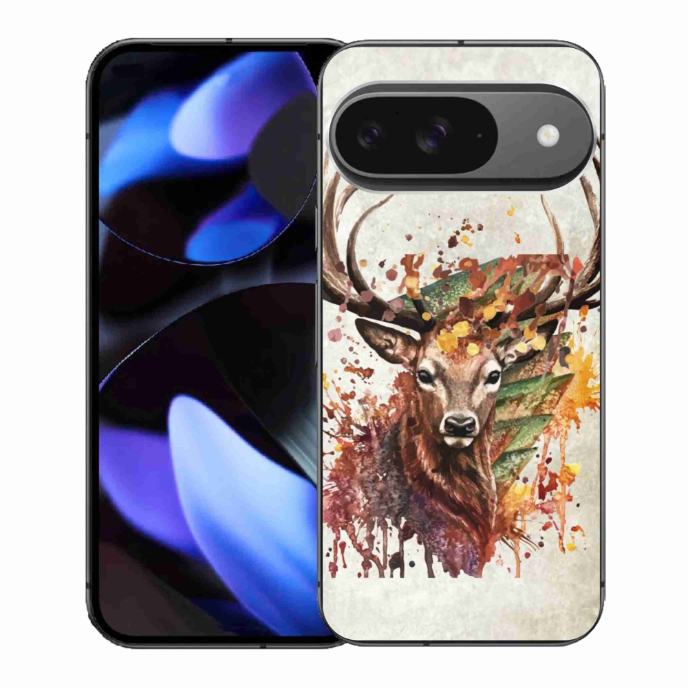 Gelový obal mmCase na Google Pixel 9/9 Pro - jelen 1