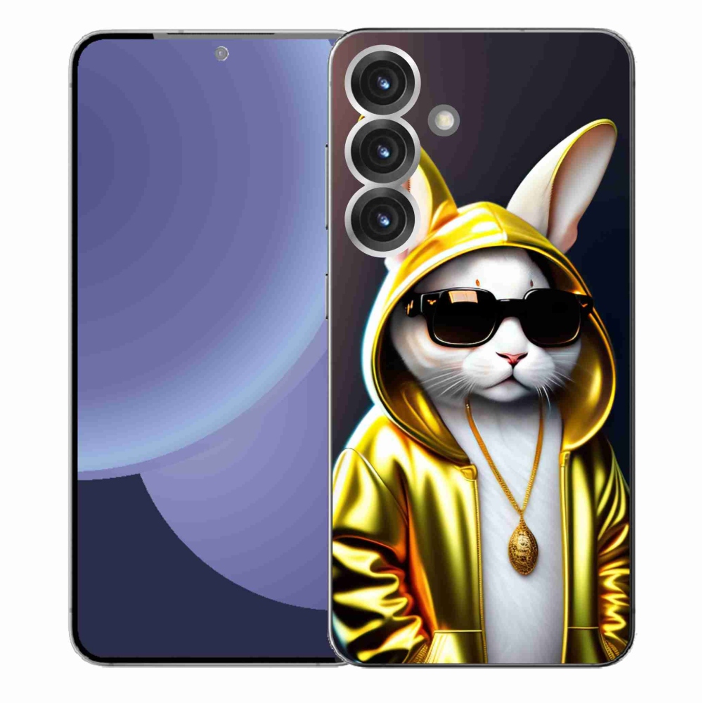 Gelový kryt mmCase na Samsung Galaxy S25+ - kočka boss