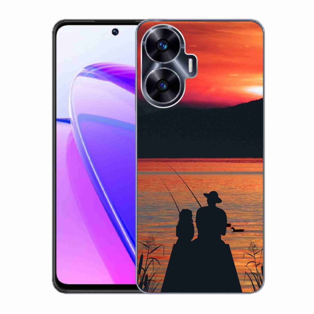 Gelový kryt mmCase na Realme C55 - rybaření 3