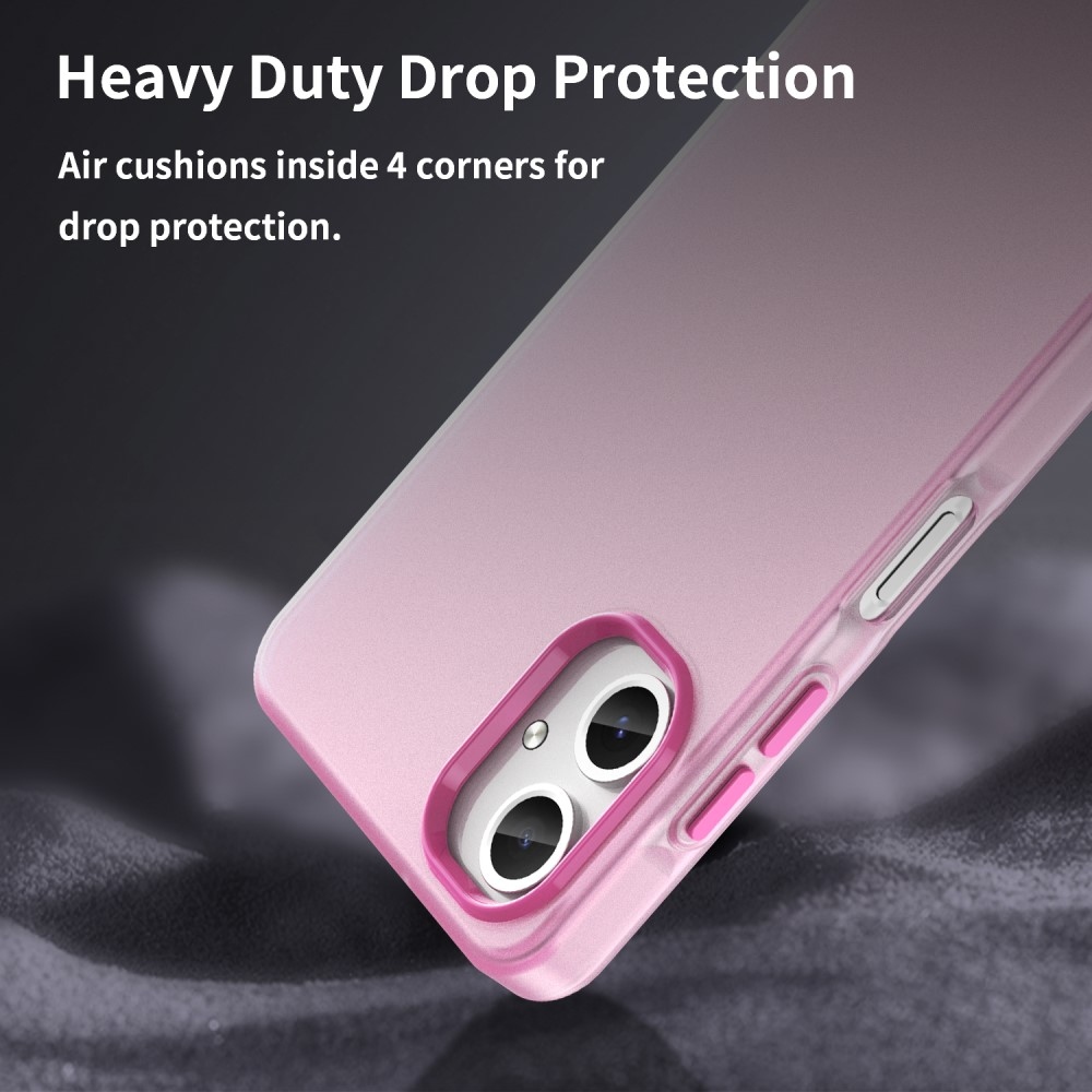 Candys matný gelový obal na Samsung Galaxy A06 4G - rose