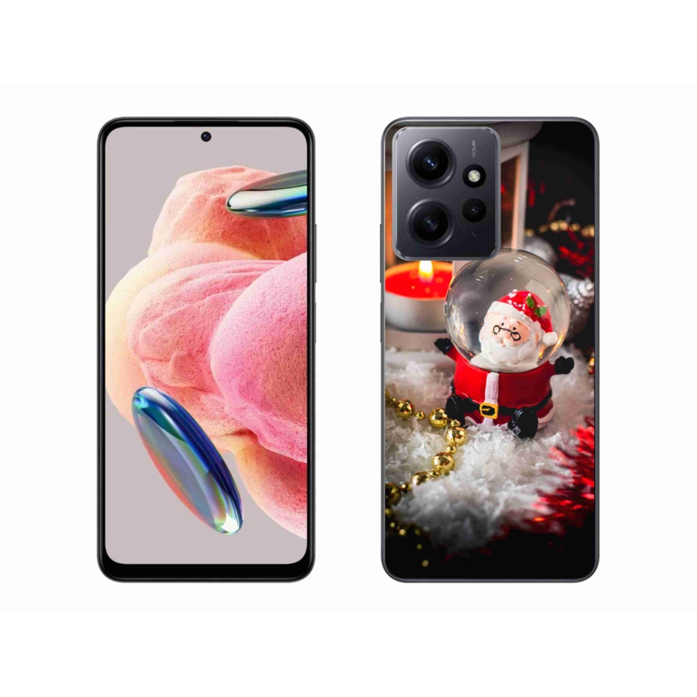 Gelový kryt mmCase na Xiaomi Redmi Note 12 4G - Santa Claus 1