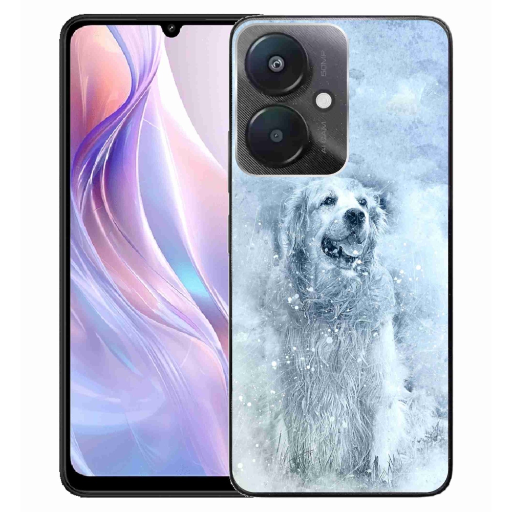 Gelový obal mmCase na Xiaomi Redmi 13C 5G - retrívr