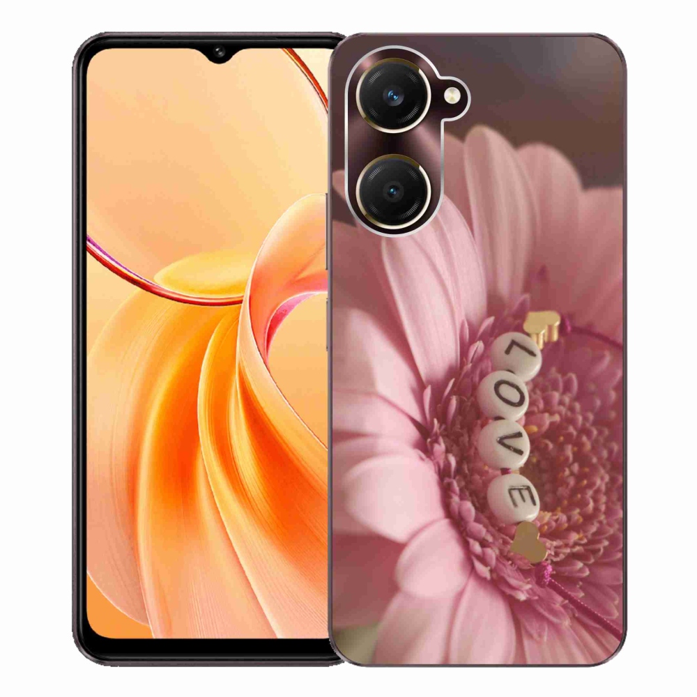 Gelový kryt mmCase na Vivo Y28s 5G - přívěsek love