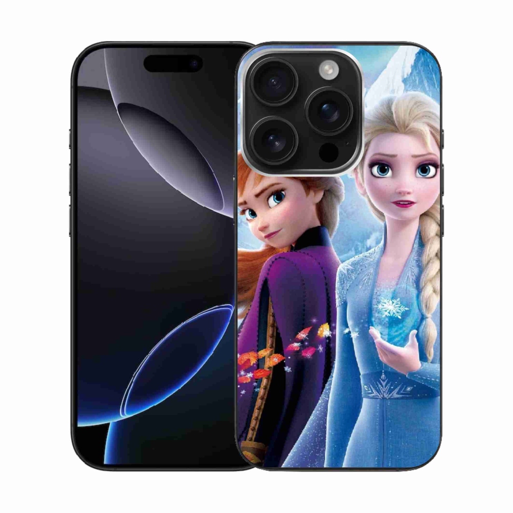 Gelový kryt mmCase na iPhone 16 Pro - ledové království 3