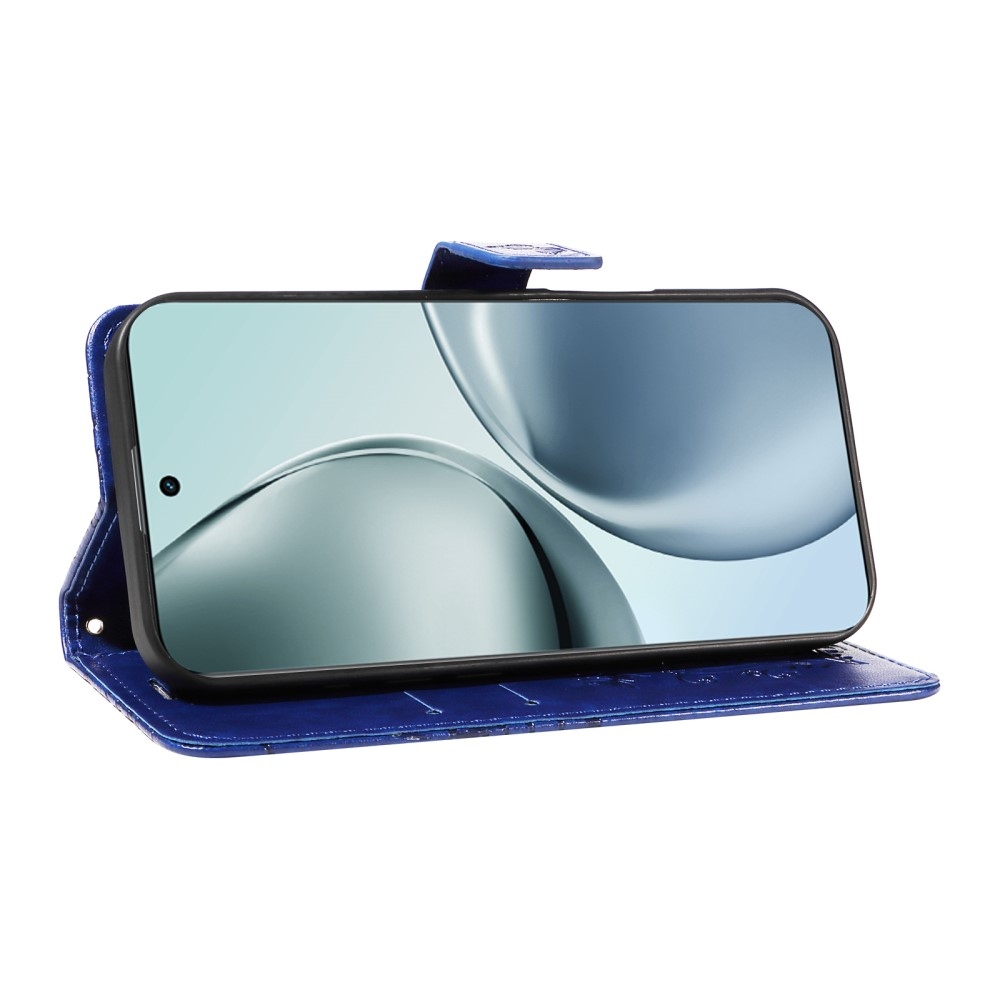 Big Butterfly knížkové pouzdro na Realme 14 Pro+ 5G - modré