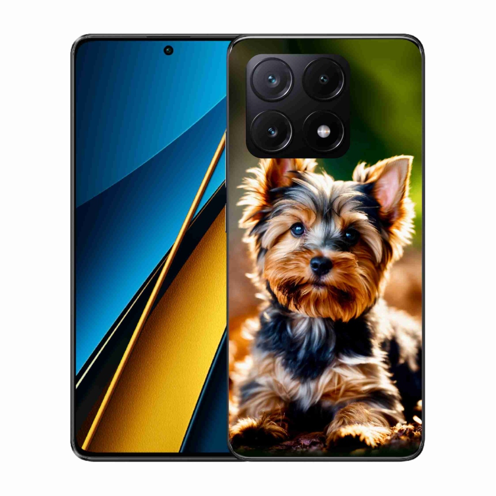 Gelový kryt mmCase na Xiaomi Poco X6 Pro 5G - jorkšír 10